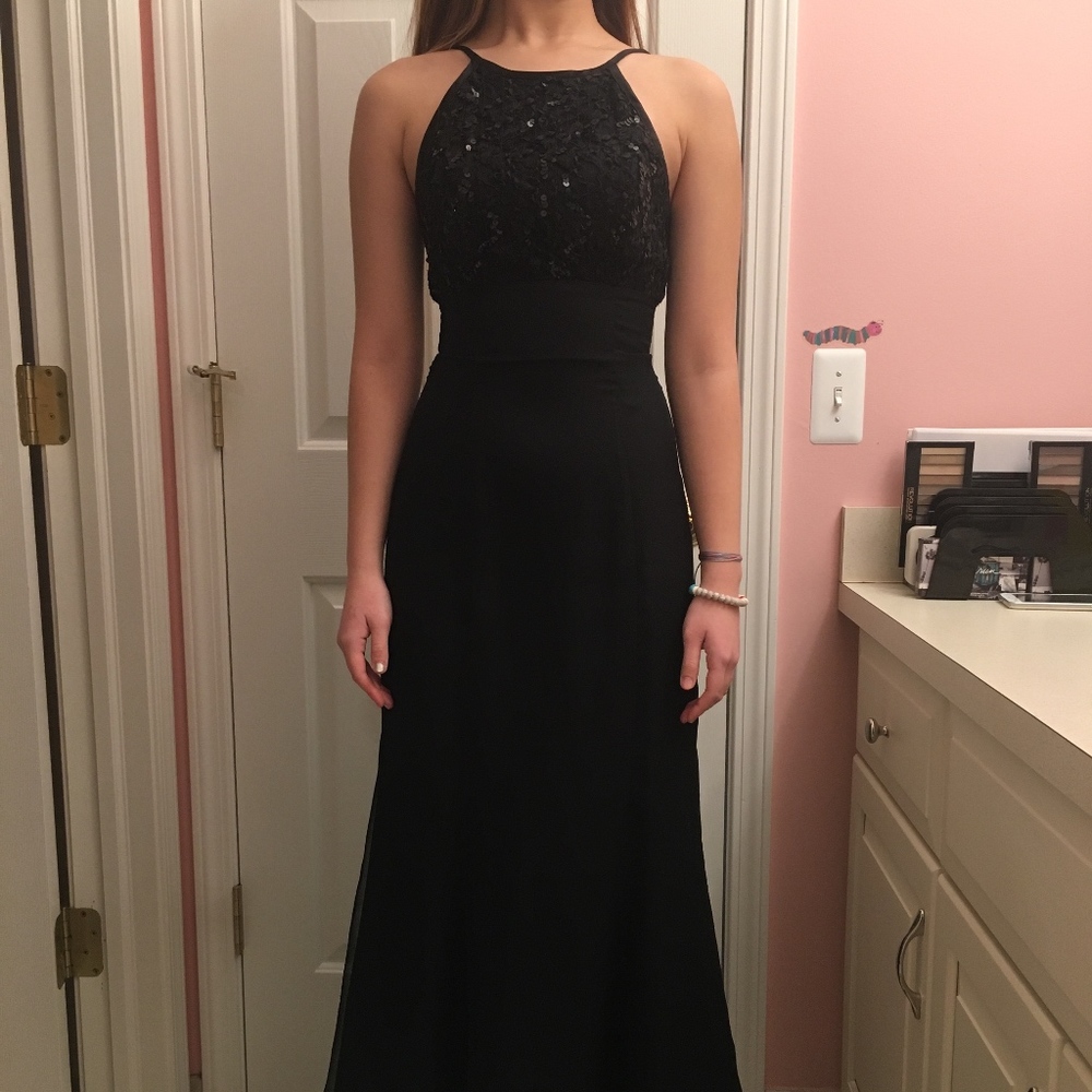 PROM BLACK DRESS